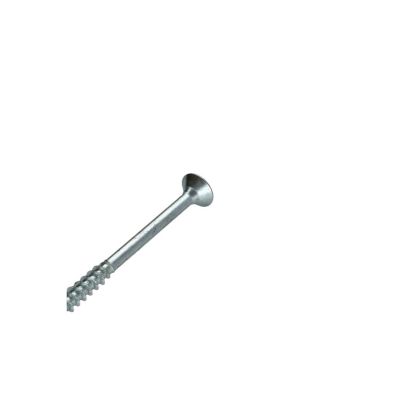 VBA Vis bois agglo Tête fraisée Pozi numéro 3 6X150 Filetage partiel Acier zingué - 1 pièce