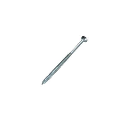 VBA Vis bois agglo Tête fraisée Pozi numéro 3 6X150 Filetage partiel Acier zingué - 1 pièce