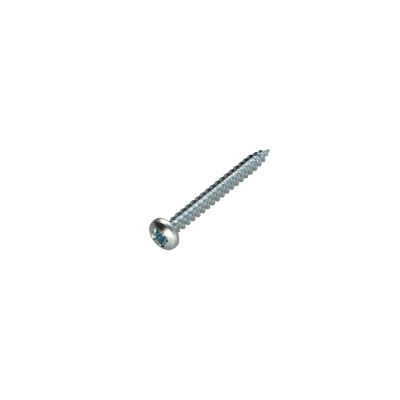 VBA Vis bois agglo Tête ronde TR Pozi numéro 2 5X30 Acier zingué - 1 pièce