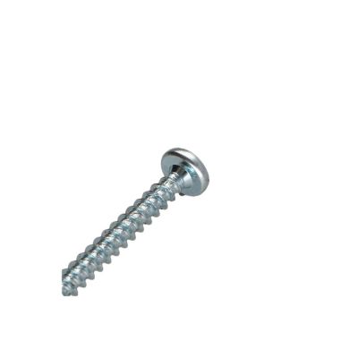 VBA Vis bois agglo Tête ronde TR Pozi numéro 2 5X30 Acier zingué - 1 pièce