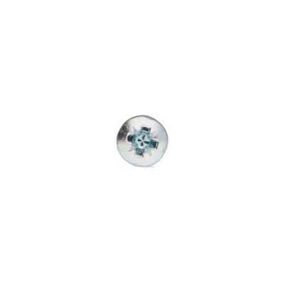 VBA Vis bois agglo Tête ronde TR Pozi numéro 2 5X80 Filetée sur 48 Acier zingué - 1 pièce