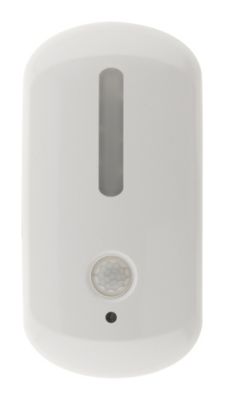Veilleuse 2 en 1 crépusculaire à détection LED intégrée blanc neutre IP20 0,6W l.2,3xH.11,5cm Otio