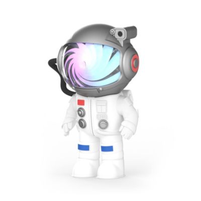 Veilleuse astronaute projecteur d'étoiles LED integrée RGB 15W IP20 H.23cm BigBen Connected