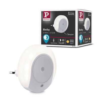 Veilleuse Horby Sound Sensor rond 3000K 45lm