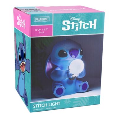 Veilleuse LED Disney Stitch sans fil 3D Light Paladone l.12 x H.15,9 x P.13,5 cm, Lilo et Stitch Disney