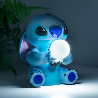 Veilleuse LED Disney Stitch sans fil 3D Light Paladone l.12 x H.15,9 x P.13,5 cm, Lilo et Stitch Disney