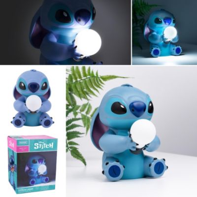 Veilleuse LED Disney Stitch sans fil 3D Light Paladone l.12 x H.15,9 x P.13,5 cm, Lilo et Stitch Disney