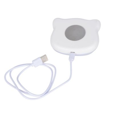 Veilleuse LED Ourson 1,5W IP20 l. 4 x H.8,5 cm blanc froid à blanc chaud tactile USB Corep blan