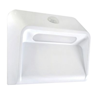 Veilleuse LED rechargeable USB, 0.4W, 3000K, détecteur de mouvement, crépusculaire, fixation aimantée - Tibelec