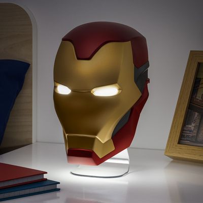 Veilleuse LED USB Casque Iron Man the Infinity saga sans fil Paladone l.14cm x H.22,2cm x P.13,5cm