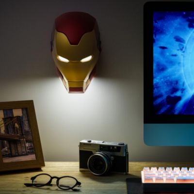 Veilleuse LED USB Casque Iron Man the Infinity saga sans fil Paladone l.14cm x H.22,2cm x P.13,5cm
