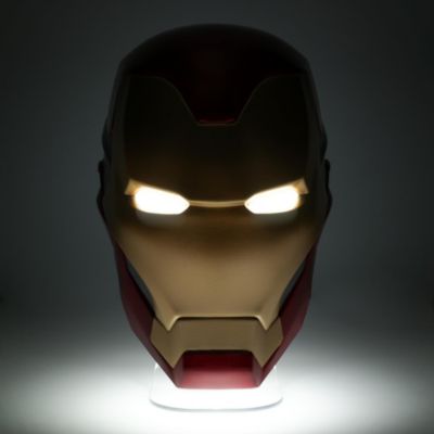 Veilleuse LED USB Casque Iron Man the Infinity saga sans fil Paladone l.14cm x H.22,2cm x P.13,5cm