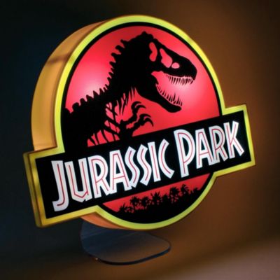 Veilleuse LED USB Logo Jurassic Park Disney sans fil Paladone l.25,7cm x H.20cm x P.4cm