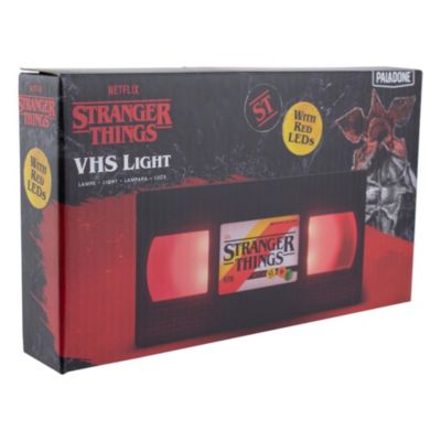 Veilleuse LED USB Stranger Things VHS Netflix sans fil Paladone l.18,7cm x H.9,5cm x P.2,5cm