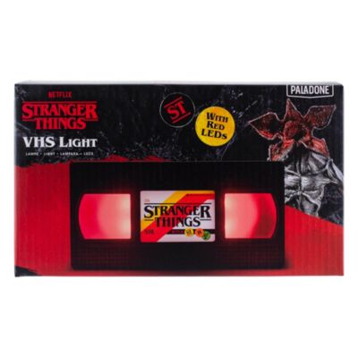 Veilleuse LED USB Stranger Things VHS Netflix sans fil Paladone l.18,7cm x H.9,5cm x P.2,5cm