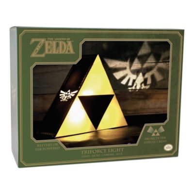 Veilleuse LED Zelda Tri Force Nintendo Paladone l.25cm x H.19,5cm x P.8cm
