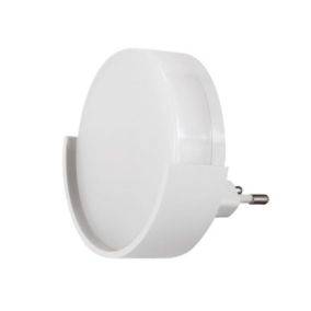 Veilleuse Prise LED 1W Ronde avec Capteur Crépusculaire 220V - SILAMP