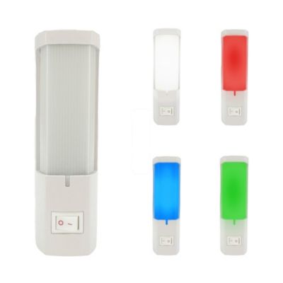Veilleuse à prise Panda 1W, 30 lm, IP20, 2CCT, ANDY -couleur aléatoire : rose / bleu / vert / rouge