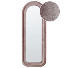 Velours Miroir 160 cm Rose CULAN