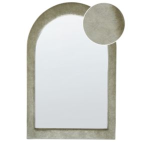 Velours Miroir 90 cm Vert olive HURIEL