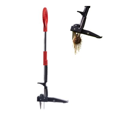 VENTEO Desherbeur Manuel à Pédale En Kit - Outillage Jardin Professionnel - Outil Multifonction pour Extraction Racines Pissenlit
