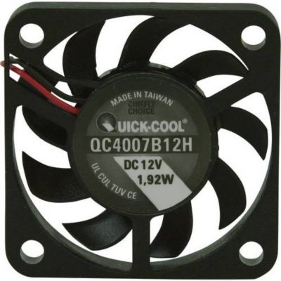 Ventilateur axial QuickCool QC4007B12H 12V DC - Compact et performant