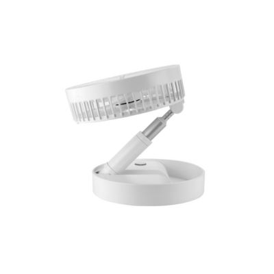 Ventilateur sur pied télescopique Portable pliable de 6 pouces, USB avec batterie Rechargeable, 3 vitesses, Super silencieux, hauteur réglable  6