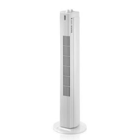 Ventilateur colonne 35w 3 vitesses blanc Taurus Alpatec TF2500