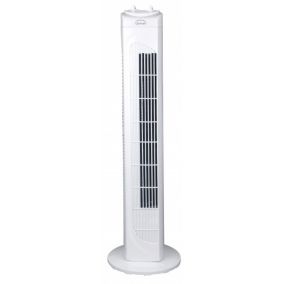 Ventilateur colonne 80 cm de hauteur blanc Domair