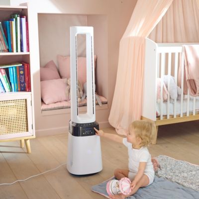 Ventilateur colonne blanc GHBF10-12HDC GoodHome