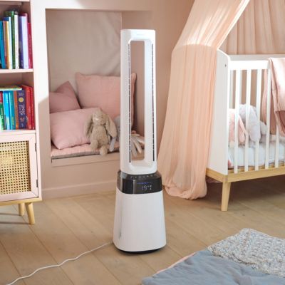 Ventilateur colonne blanc GHBF10-12HDC GoodHome
