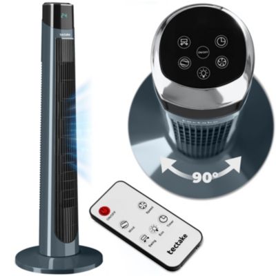 Ventilateur colonne Fonction de pivotement à 90 degrès 3 modes et 3 vitesses