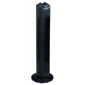 Ventilateur colonne noir 80 cm Domair