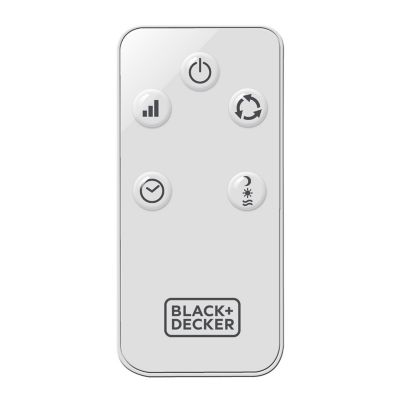 Ventilateur Colonne Beko EFW6800W Blanc/Noir - 45W, 6 Vitesses, Oscillation, Télécommande, Minuteur, Silencieux - 9
