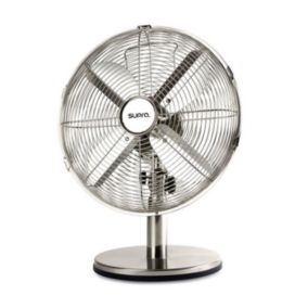 Ventilateur de bureau Supra HEOLE de 35W avec 4 pales et 3 vitesses