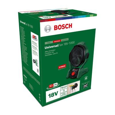 Ventilateur de chantier Bosch sans fil 18V
