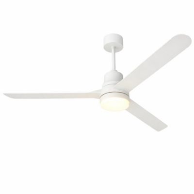 Ventilateur de plafond avec éclairage LED blanc Ø.152cm cm Seynave Fernando