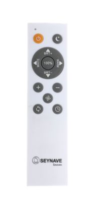 Ventilateur de plafond avec éclairage LED blanc Ø.50cm Seynave Ricardo