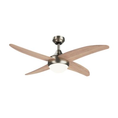 Ventilateur de plafond avec pales légères et en bois