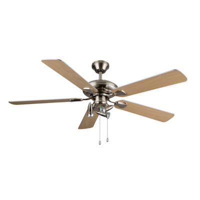 Ventilateur De Plafond Colours Tioga Chrome 3 X Gu10 Ø132 Cm | Castorama