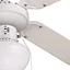 Ventilateur de plafond E27 IP20 l.90xH.42cm blanc