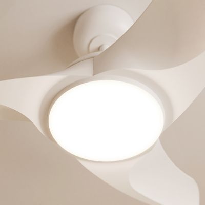 Ventilateur de plafond Megara Noir avec éclairage | Leroy Merlin