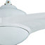 Ventilateur de plafond Linto E14 IP20 L.132xH.46cm blanc GoodHome