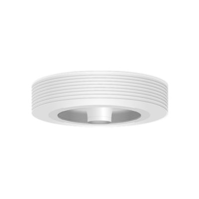 VENTILATEUR DE PLAFOND SANS PALES BLANC EXHALE SANS LED