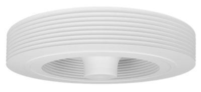 VENTILATEUR DE PLAFOND SANS PALES BLANC EXHALE SANS LED