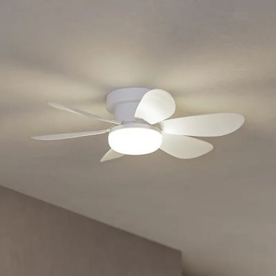 Ventilateur de plafond silencieux avec éclairage LED blanc Ø.52 cm Eglo Clovely - Télécommande incluse