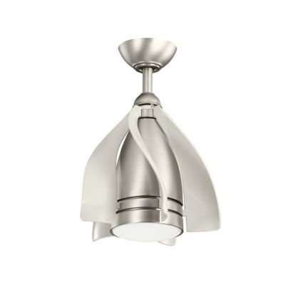 Ventilateur de Plafond Terna  38cm  - Nickel brossé