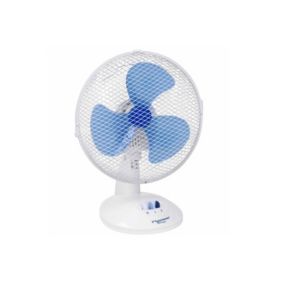 Ventilateur de table 27cm 30w blanc Bestron DDF27W