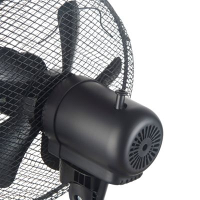 Ventilateur de table 28 cm noir 3 vitesses