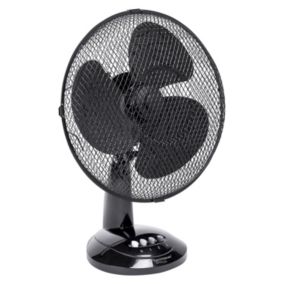 Ventilateur de table 35cm 40w noir Bestron DDF35Z